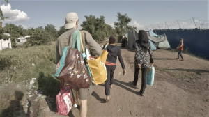 Arrival in the Camp in Kelebija            